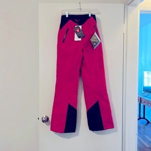 SPYDER Gortex NWT SKI PANTS, WOMENS PINK/Berry, Size 10
